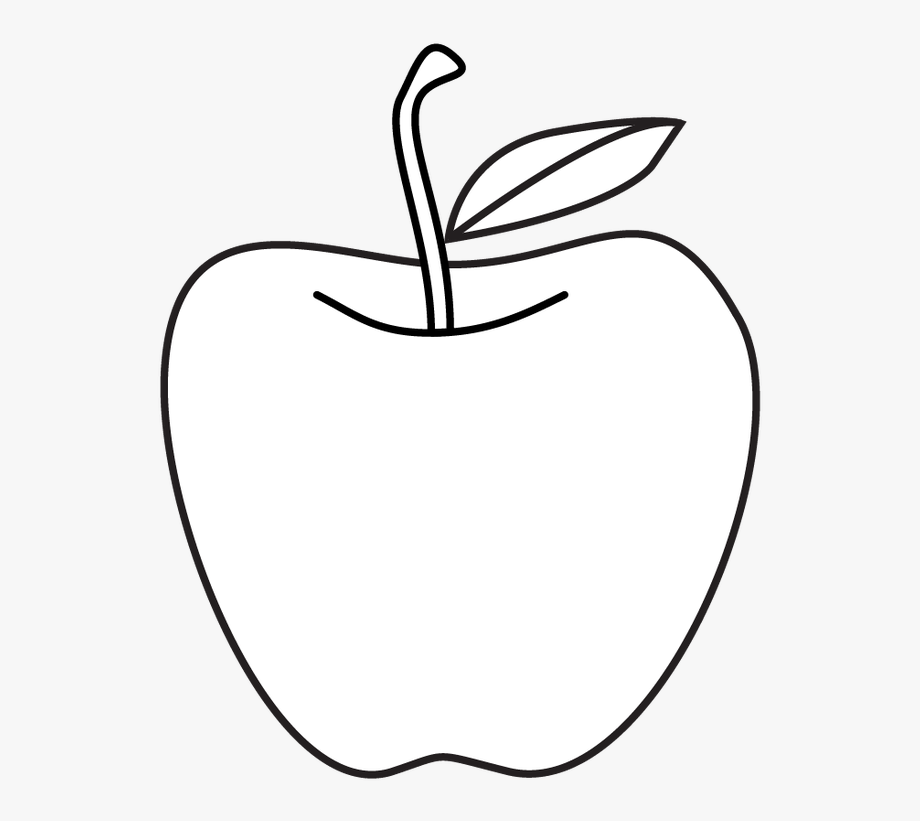 Apples Clipart Black And White.