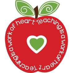 1 teacher apple clipart.