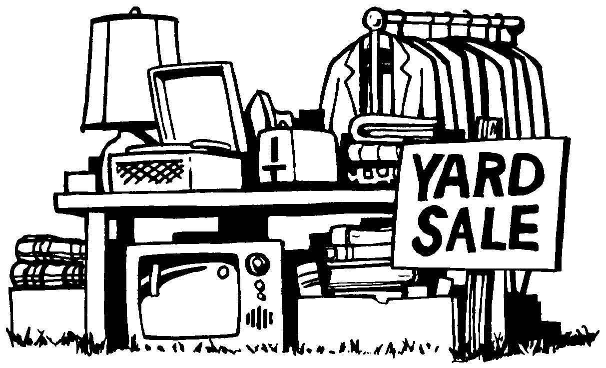 127 Garage Sale free clipart.