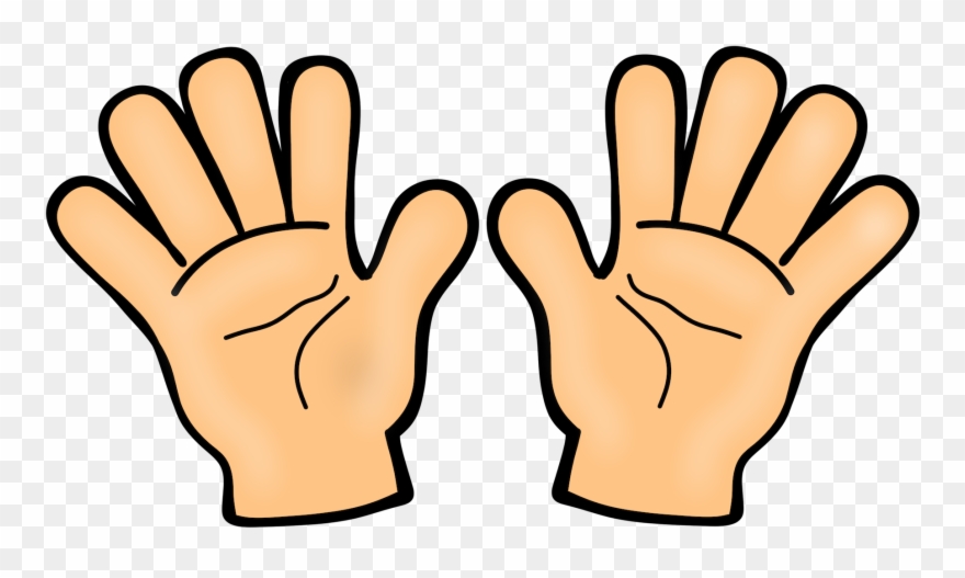 Number 1 Finger Clipart.