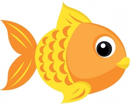 Cute fish clipart 11.