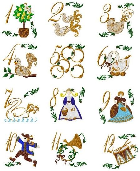 12 Days Of Christmas Clipart 14.