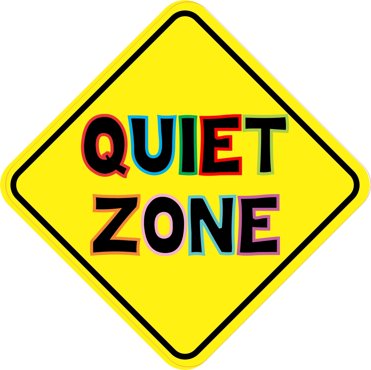 Keep quiet sign clipart clipart images gallery for free.