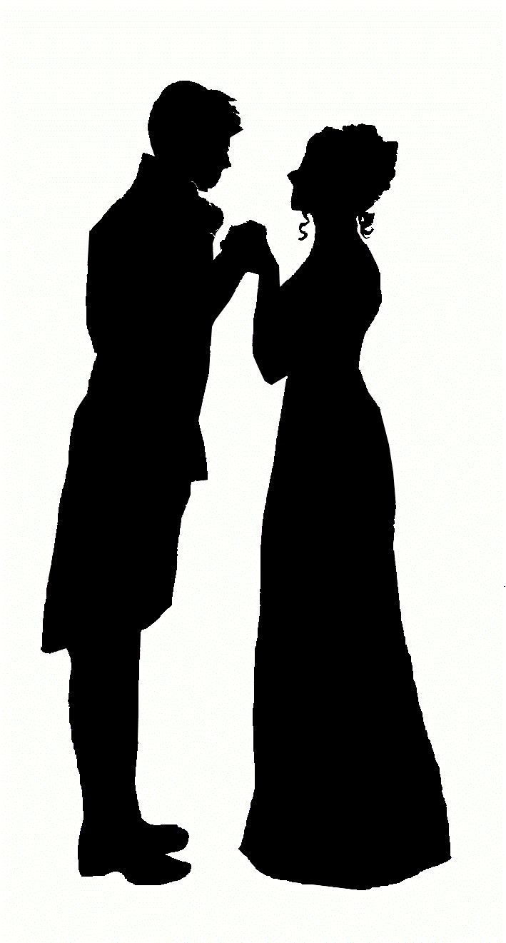 1800s silhouette.