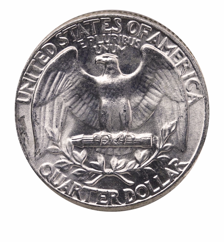 1964 Quarter Obverse 1964 Quarter Reverse.