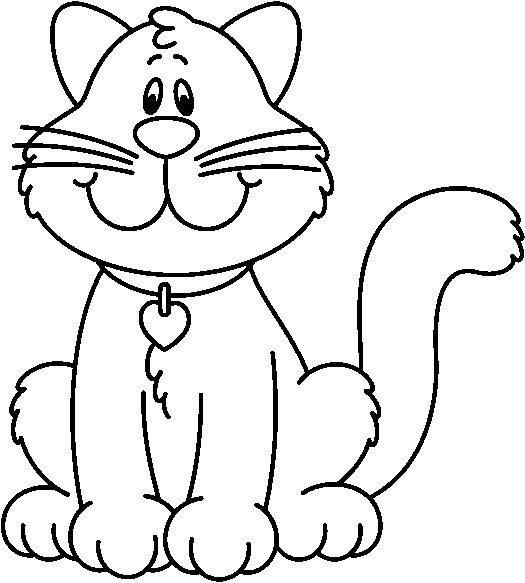 Cat Clipart Black And White & Cat Black And White Clip Art Images.