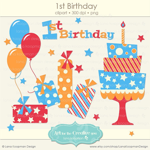 1st Birthday Clipart#2066509.