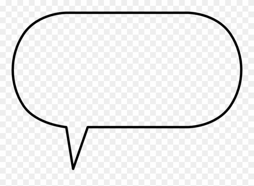 Speech Bubble Border 2 Vector.