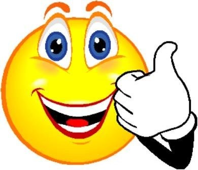 Smiley Face Thumbs Up Clipart.