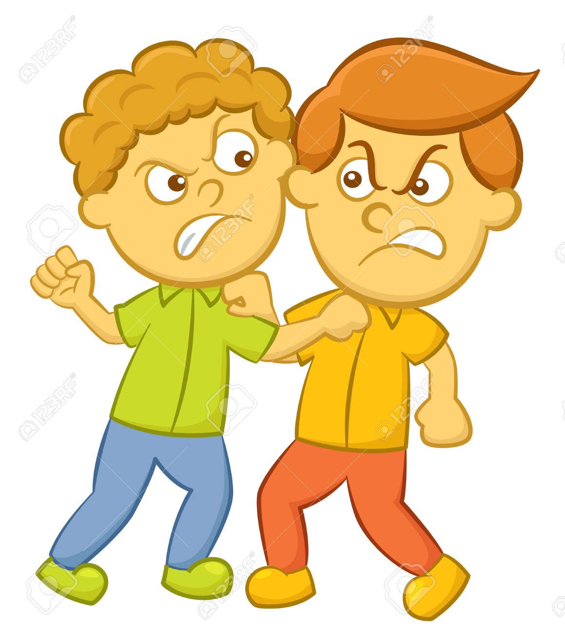 Two Boys Clipart.