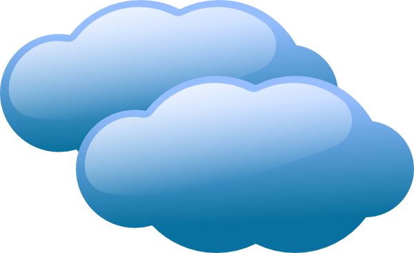 Blue Clouds Clip Art at Clker.com.