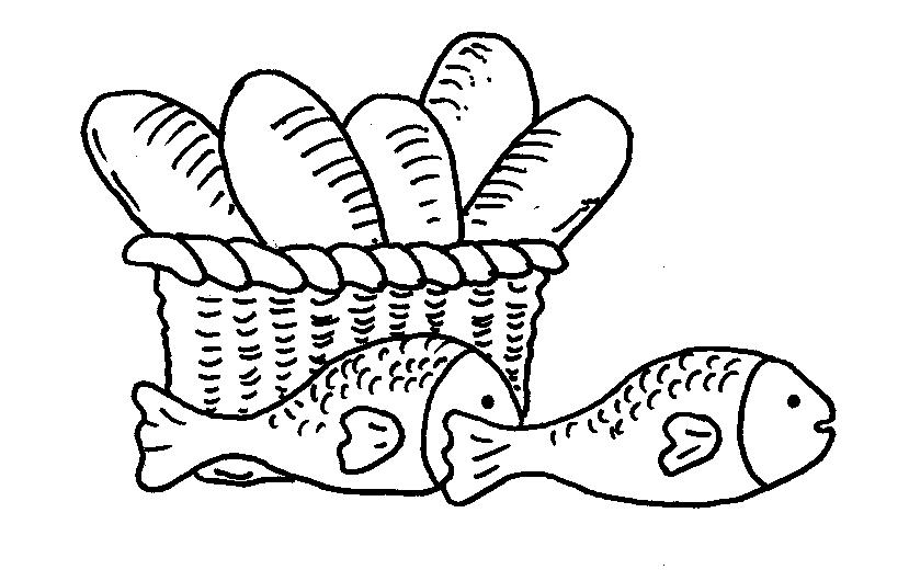 5 Loaves And 2 Fish Clipart.