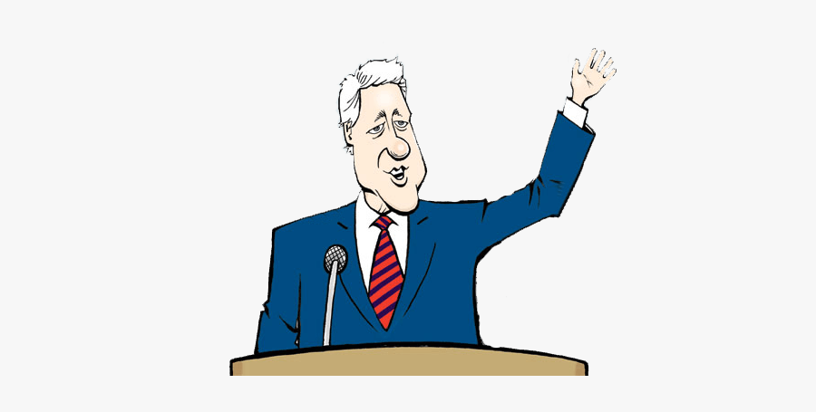 President Speaking Clipart.