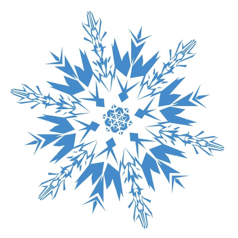 Free Christmas Snowflake Clipart Snowflakes For 2.