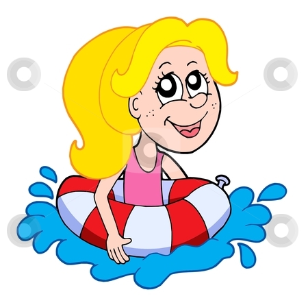 Girl swimmer clipart 2 » Clipart Station.