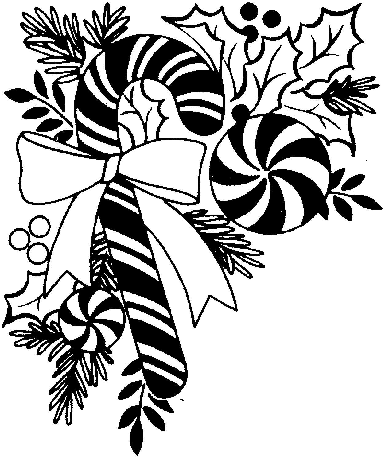 1254x1492 Christmas Black And White Clipart.