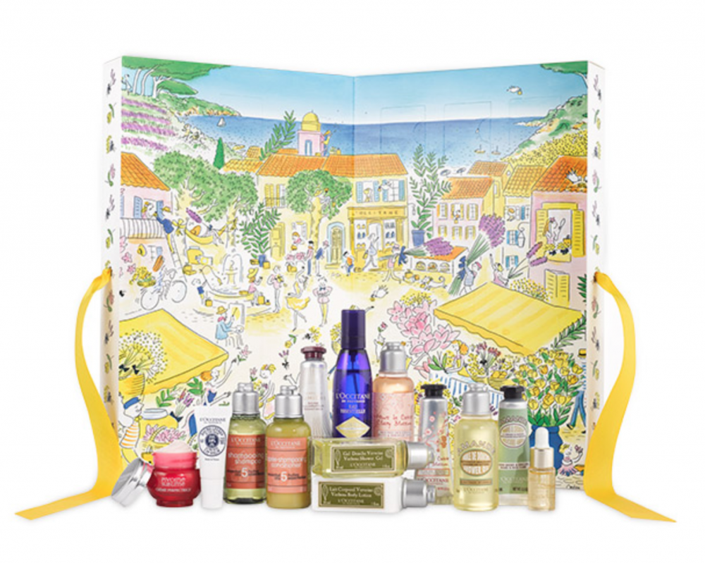 L\'OCCITANE Summer Treasures Advent Calendar.