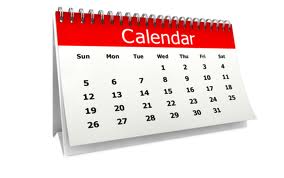 Free spanish clipart for teachers of a calendar.