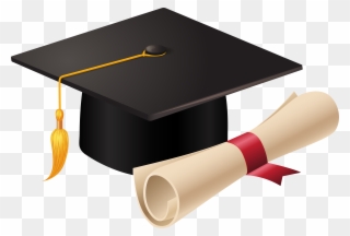 Free PNG Cap And Diploma Clip Art Download.