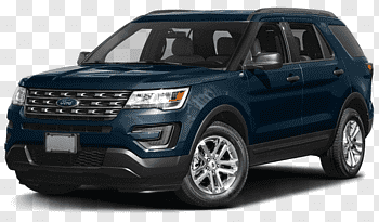 2017 Ford Explorer Sport cutout PNG & clipart images.