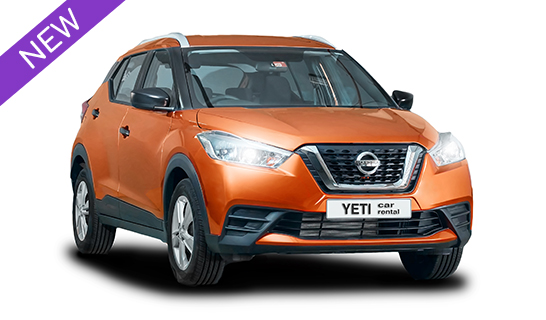 Nissan Kicks for rent in Dubai.