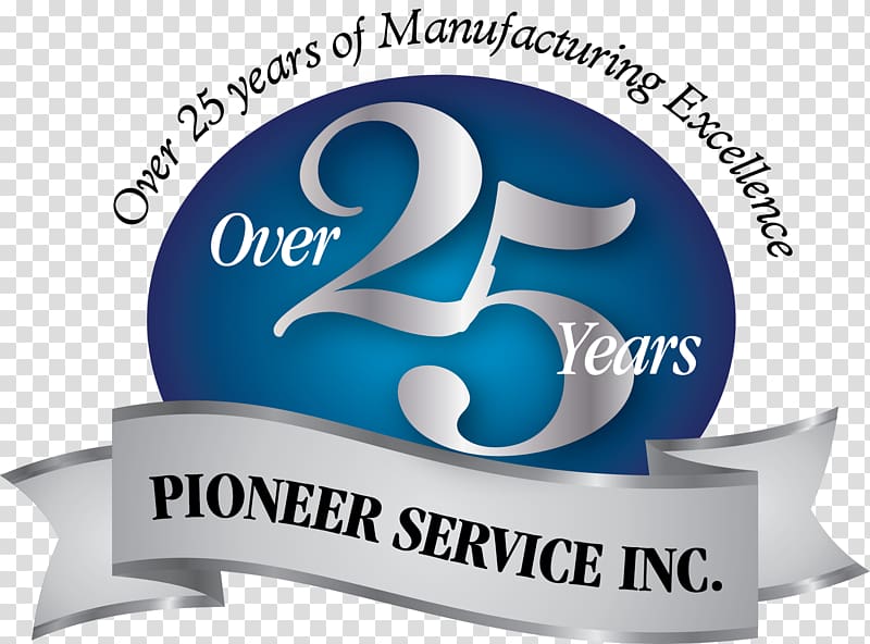 Logo Holding company Corporation Brand, 25 years Anniversary.