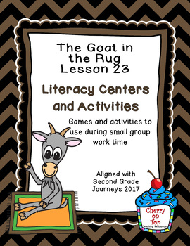 Journeys 2nd Grade Literacy Center.