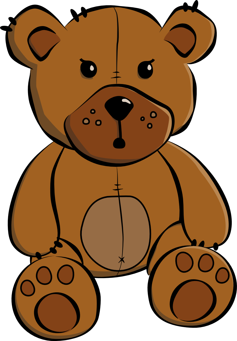 Teddy bear clipart free clipart images 3.