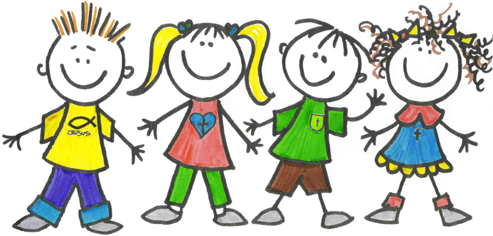 Children clipart abvas 3.