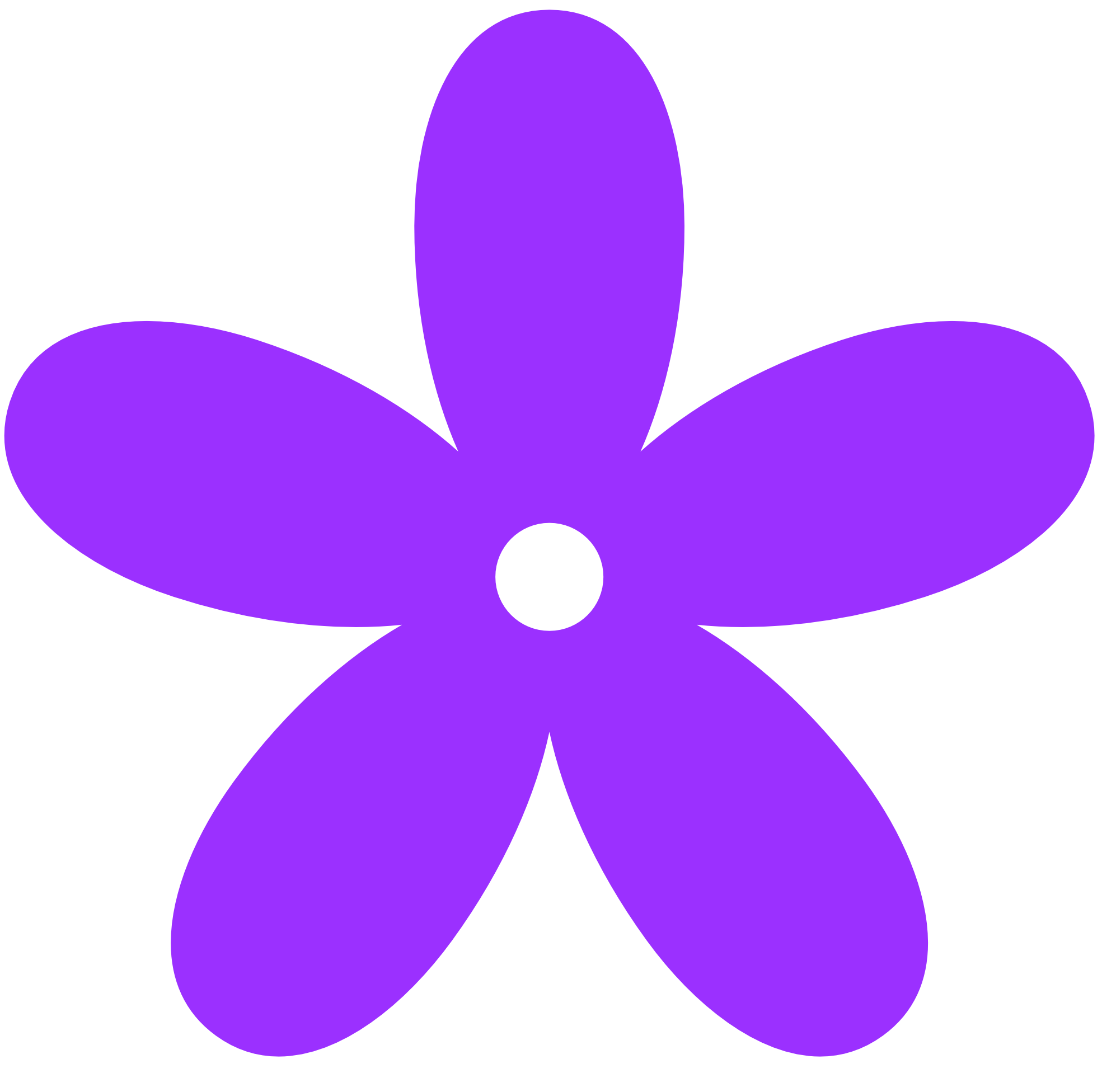 603 Purple Flower free clipart.