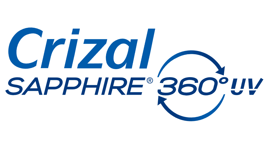 Crizal Sapphire 360° UV Vector Logo.