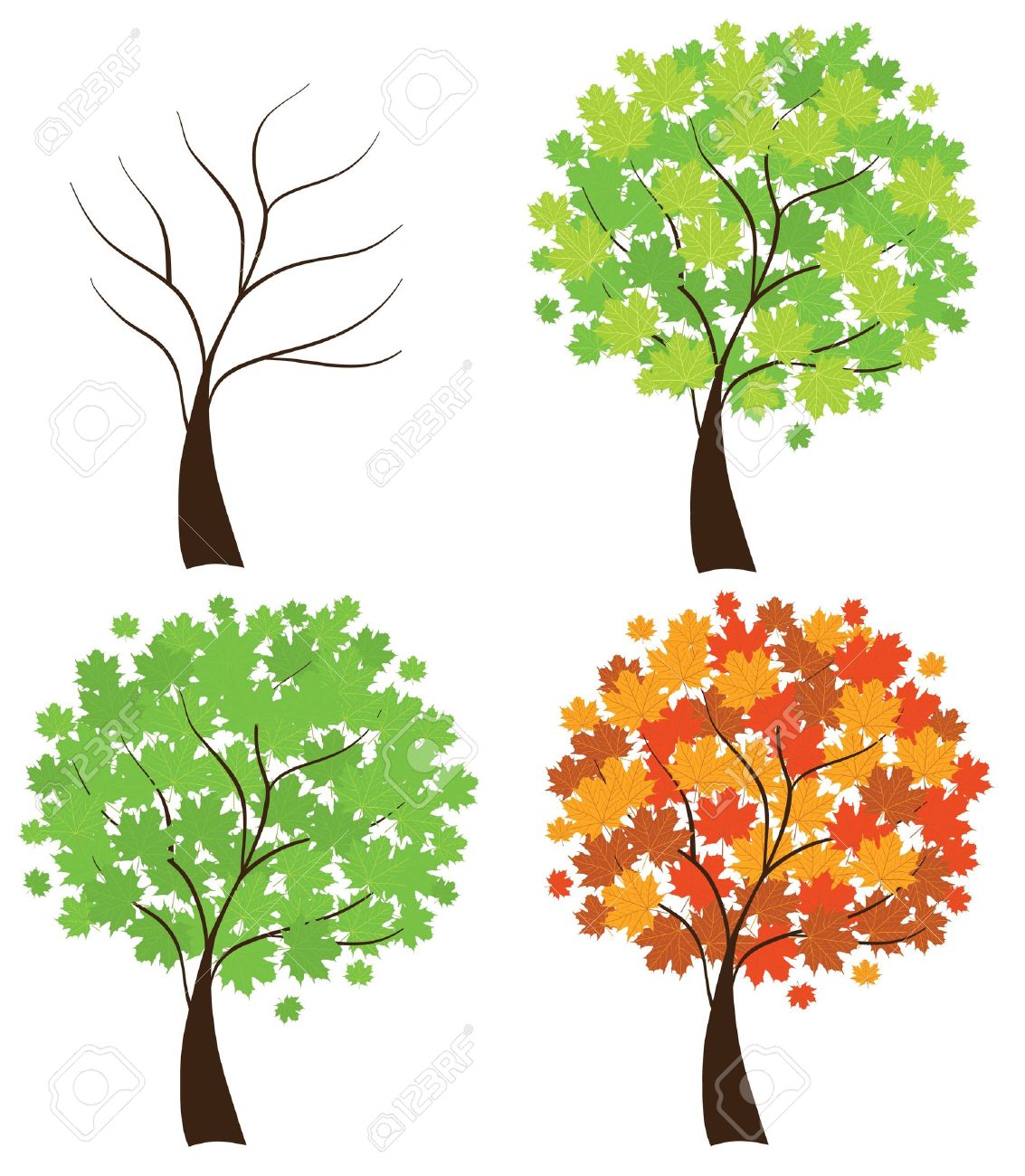 2267 Seasons free clipart.