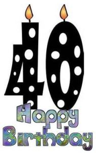 Free 40th birthday clipart 8 » Clipart Station.