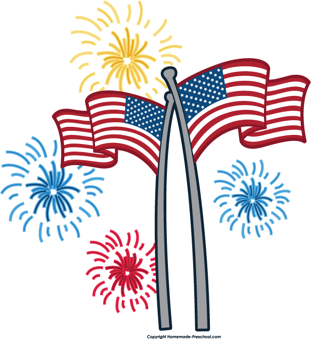 163 Free 4th Of July free clipart.