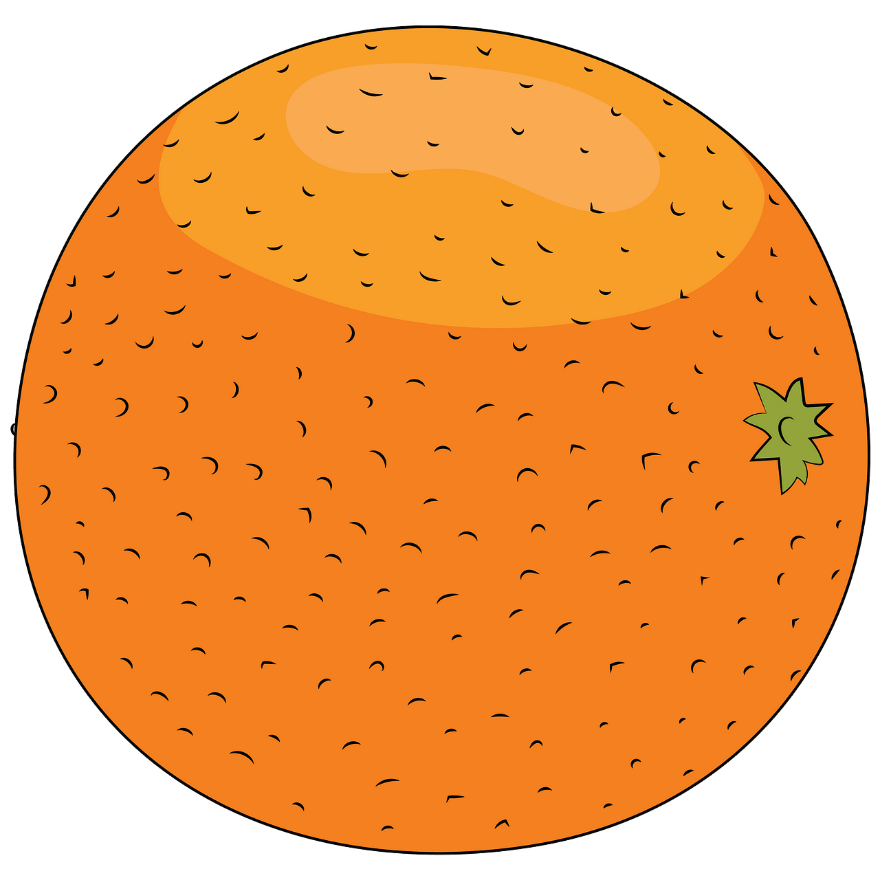 Orange clipart. Free download..