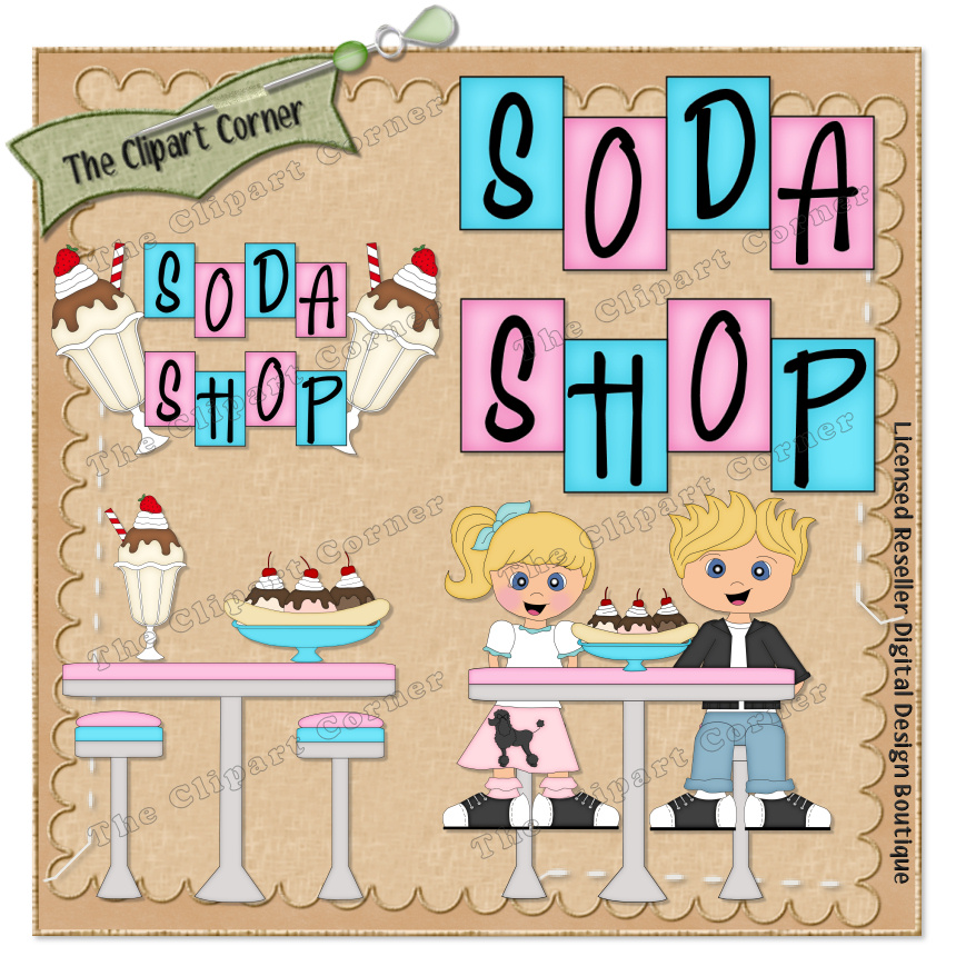 Soda shop clipart 7 » Clipart Station.