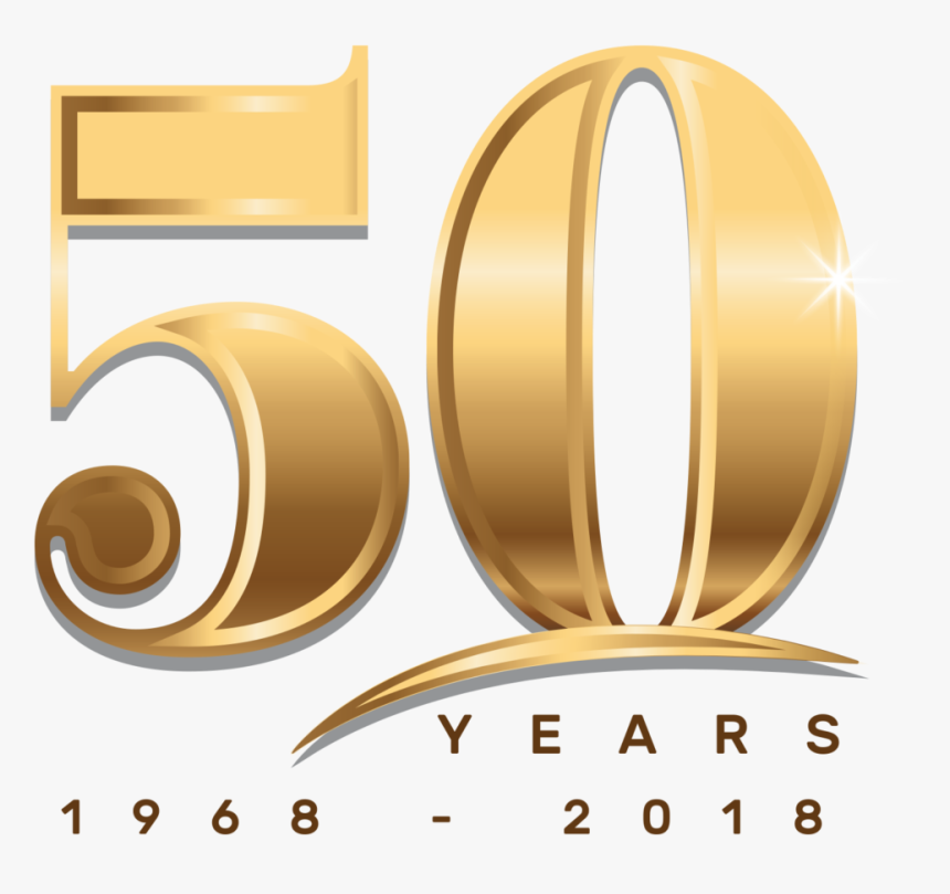 Transparent 50 Year Anniversary Clipart.