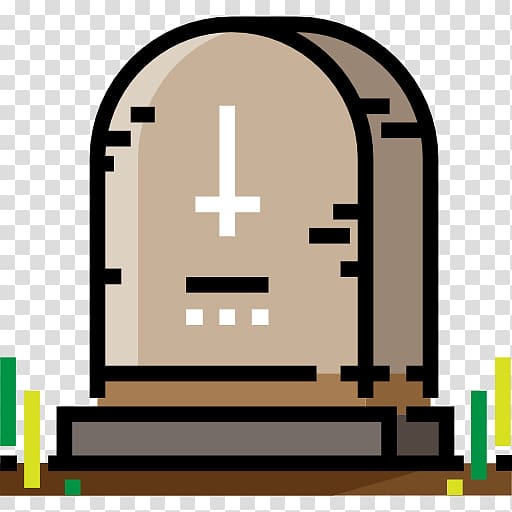 Cemetery Pixel Icon, cemetery transparent background PNG.