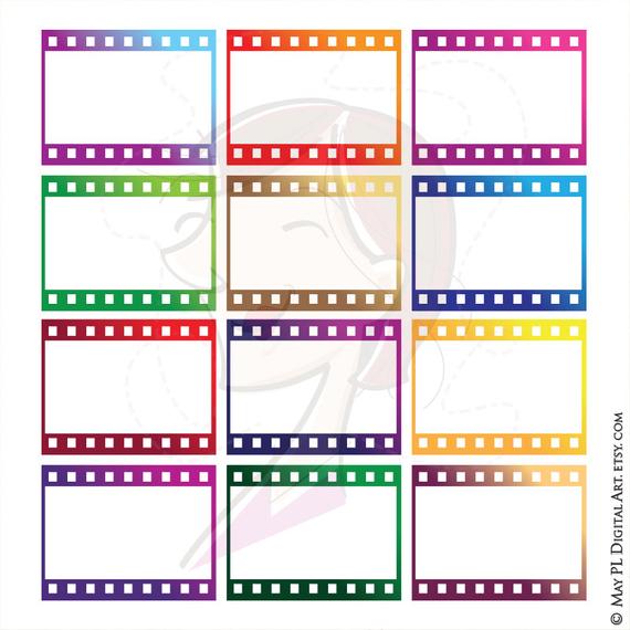 8mm Film Filmstrip Photographer Frames Clip Art Photography.