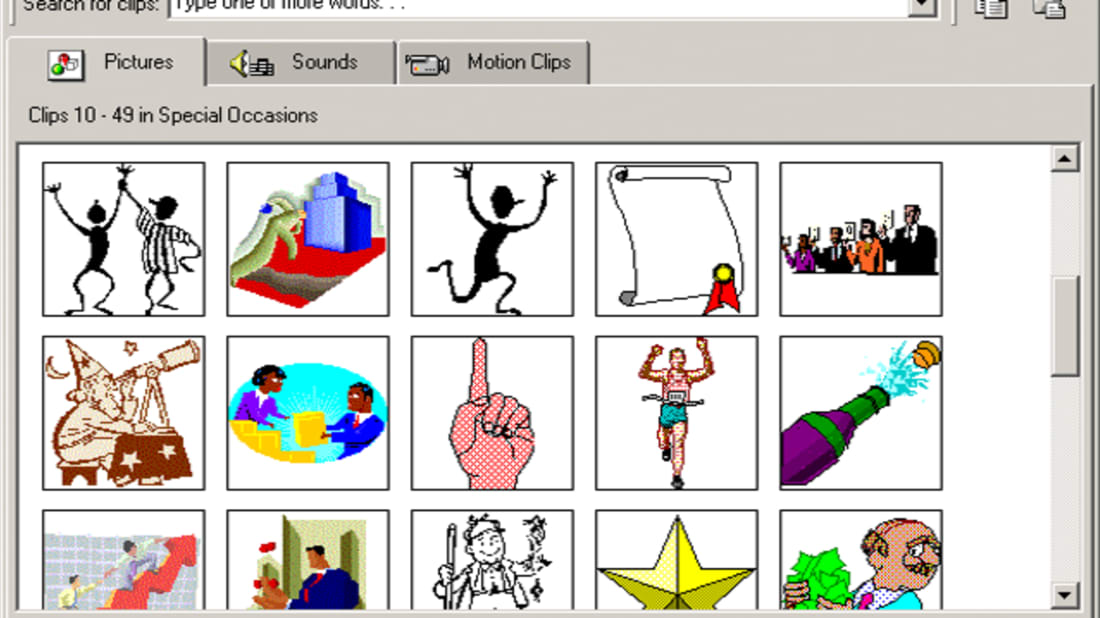 Microsoft Is Shutting Down Clip Art.