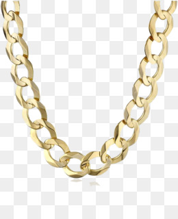 Gold Chain PNG.