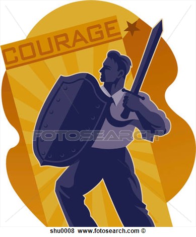 Courage Clipart.