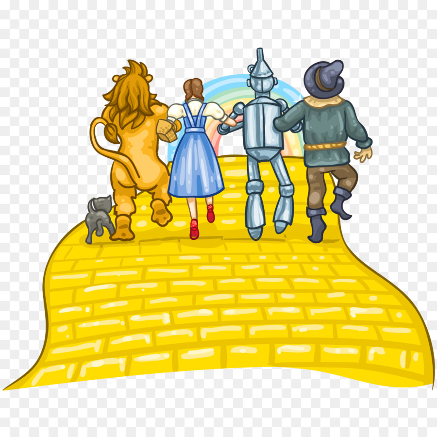 Yellow Brick Road png download.