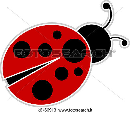 Coccinella Grafici Clipart. 8.655 coccinella oltre 15 Produttori.