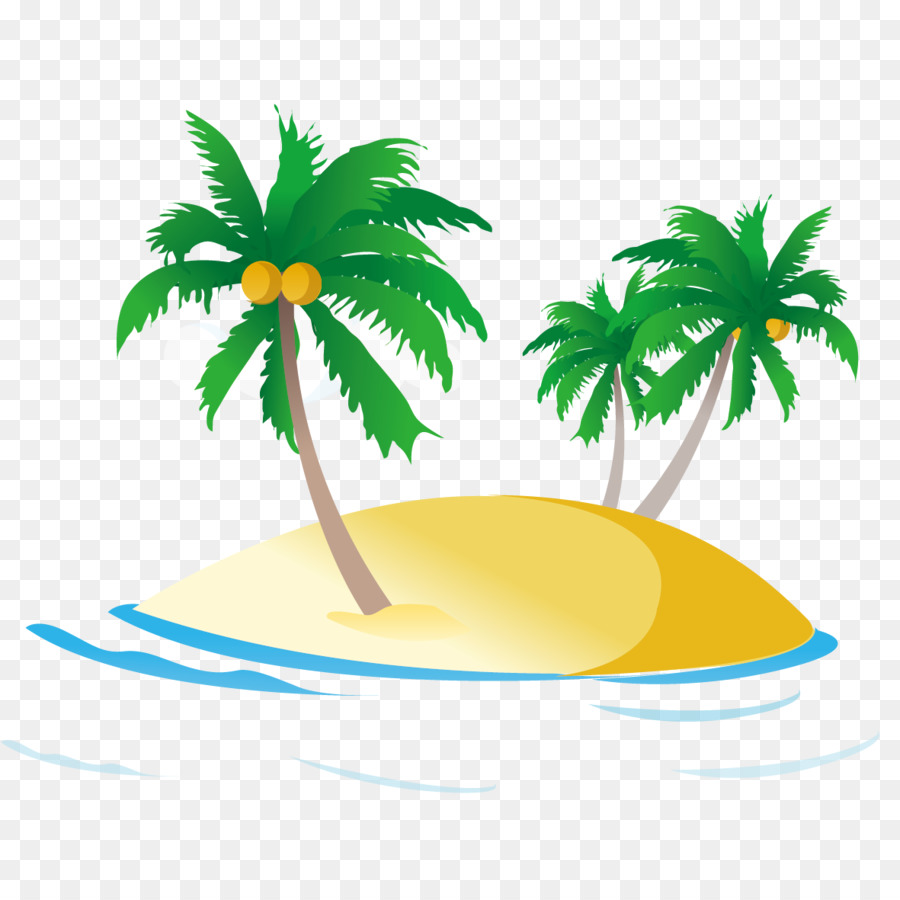 Coconut Tree Cartoon png download.