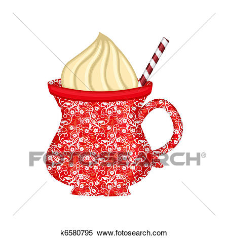 Cocoa mug Clipart.