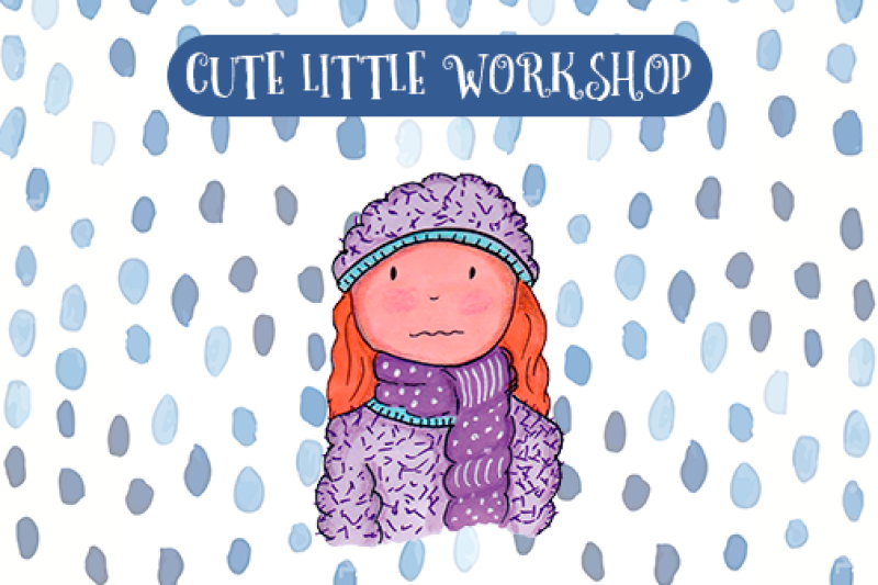 Cold day clipart By Cute Little Workshop.