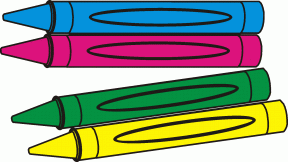 Color Crayons Clipart.