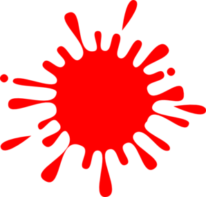 Red colour clipart.