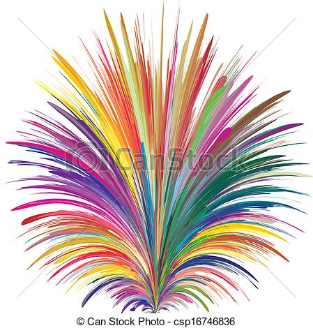 Colorful Explosion Clipart.